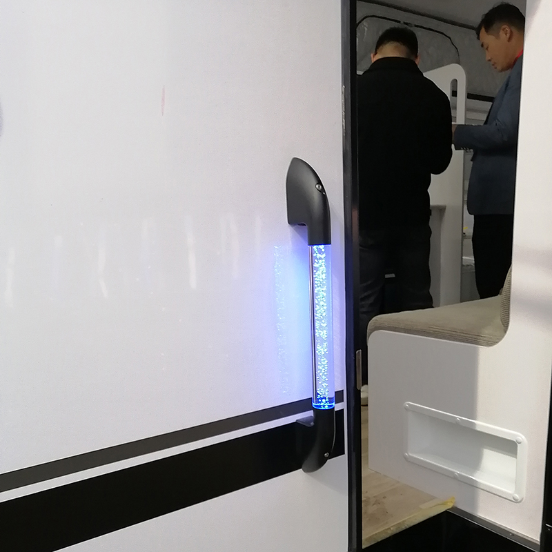 锌合金喷粉房车扶把手 440长款游艇配件